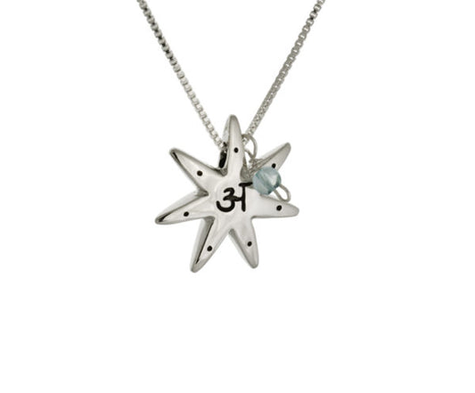 Star 'A' Pendant sterling silver pendants