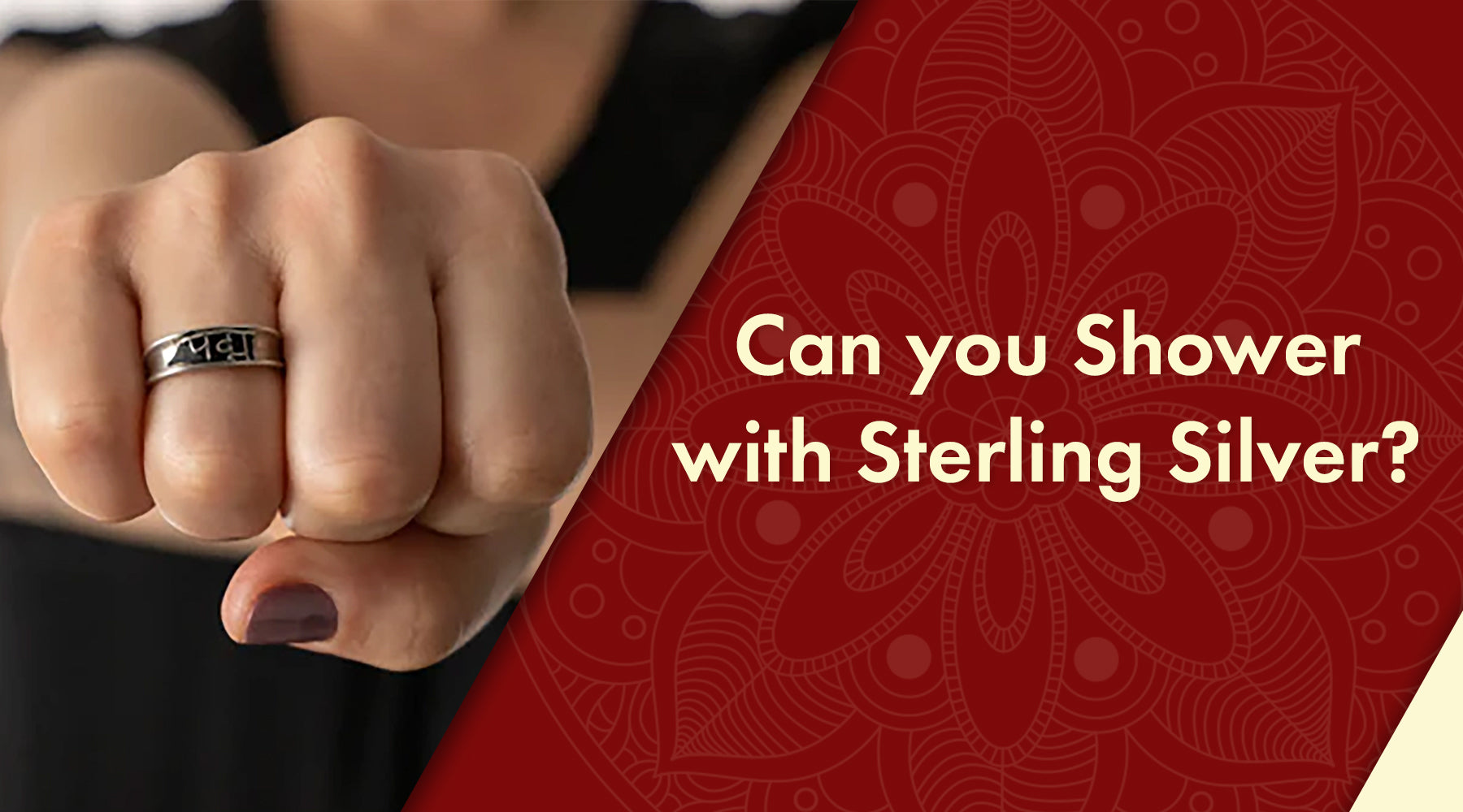 Can You Shower with Sterling Silver? | Silver Wear Care Tips